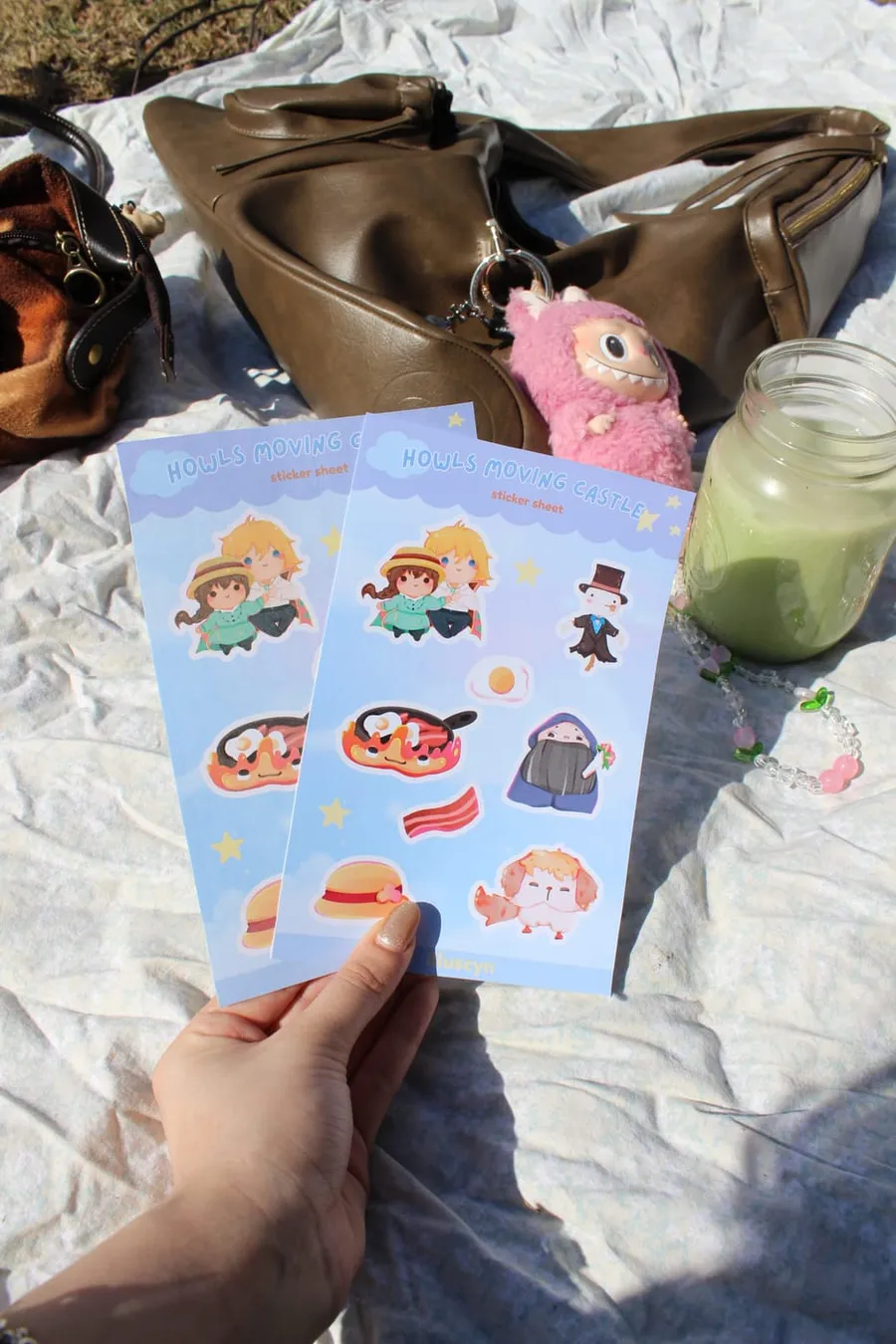 Howls Moving Castle Sticker Sheet