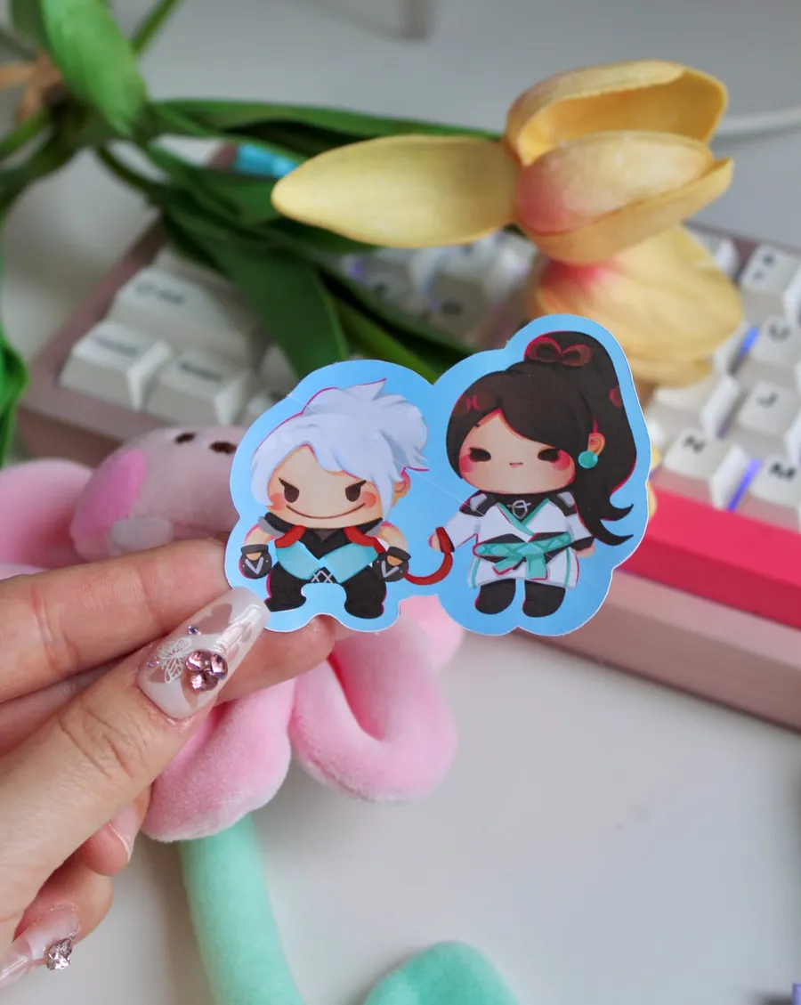 Jett and Sage Duo Sticker