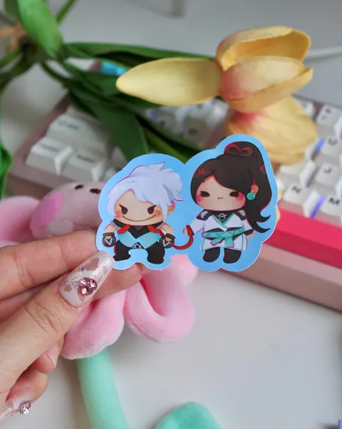 Jett and Sage Duo Sticker