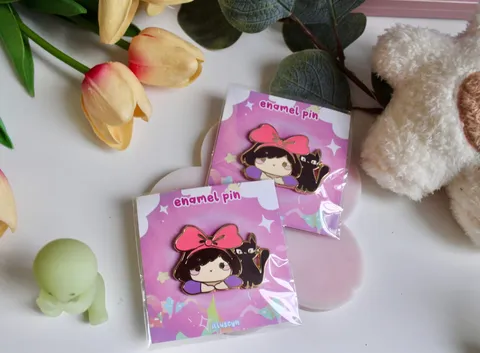 Kiki and Jiji Pin