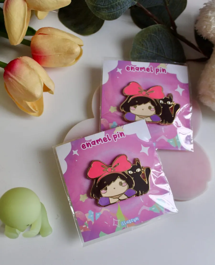 Kiki and Jiji Pin