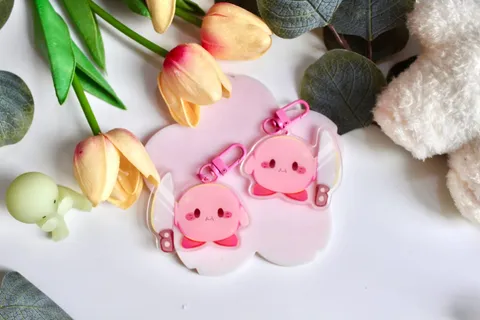 Kirby Knife Keychain