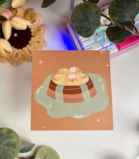 Ootori Duck Bath Print