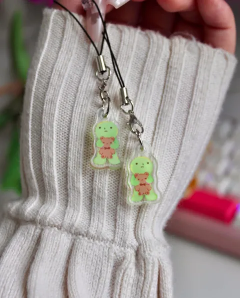 Smiski Phone Charm