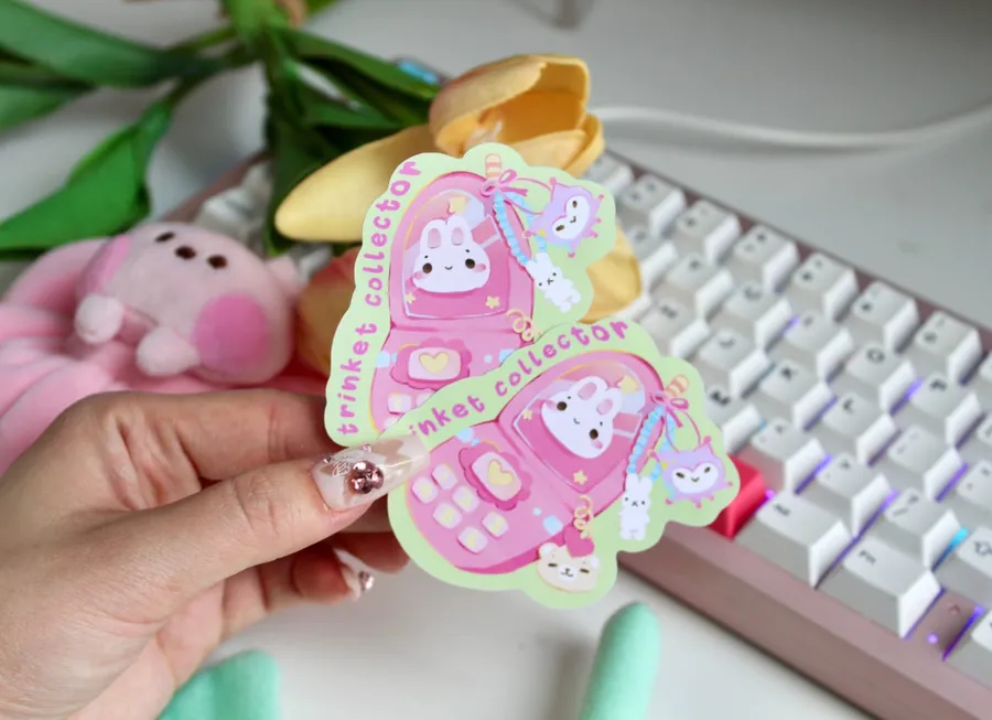 Trinket Collector Sticker